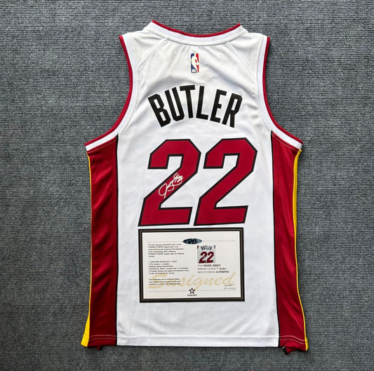 Printed Signed jimmy butler jersey