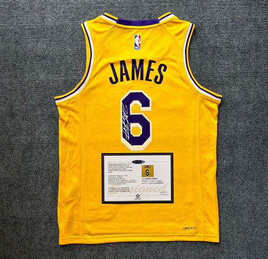 Signed Lebron James LA Lakers