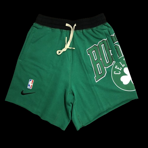 Boston Celtics Green NBA shorts