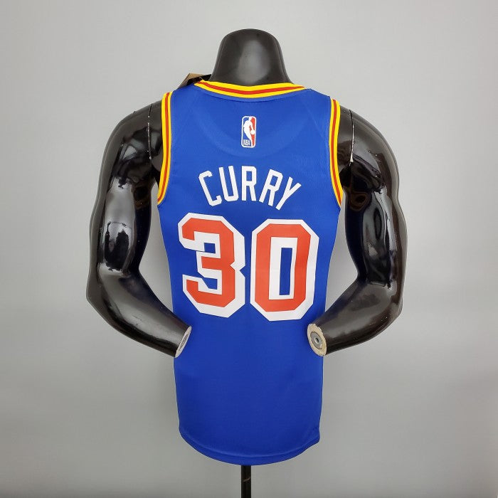 Golden State Warriors 75TH Anniversary Curry Blue